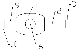 Blood collecting and blood squeezing devices used for diagnosis of hereditary metabolic diseases of newborns