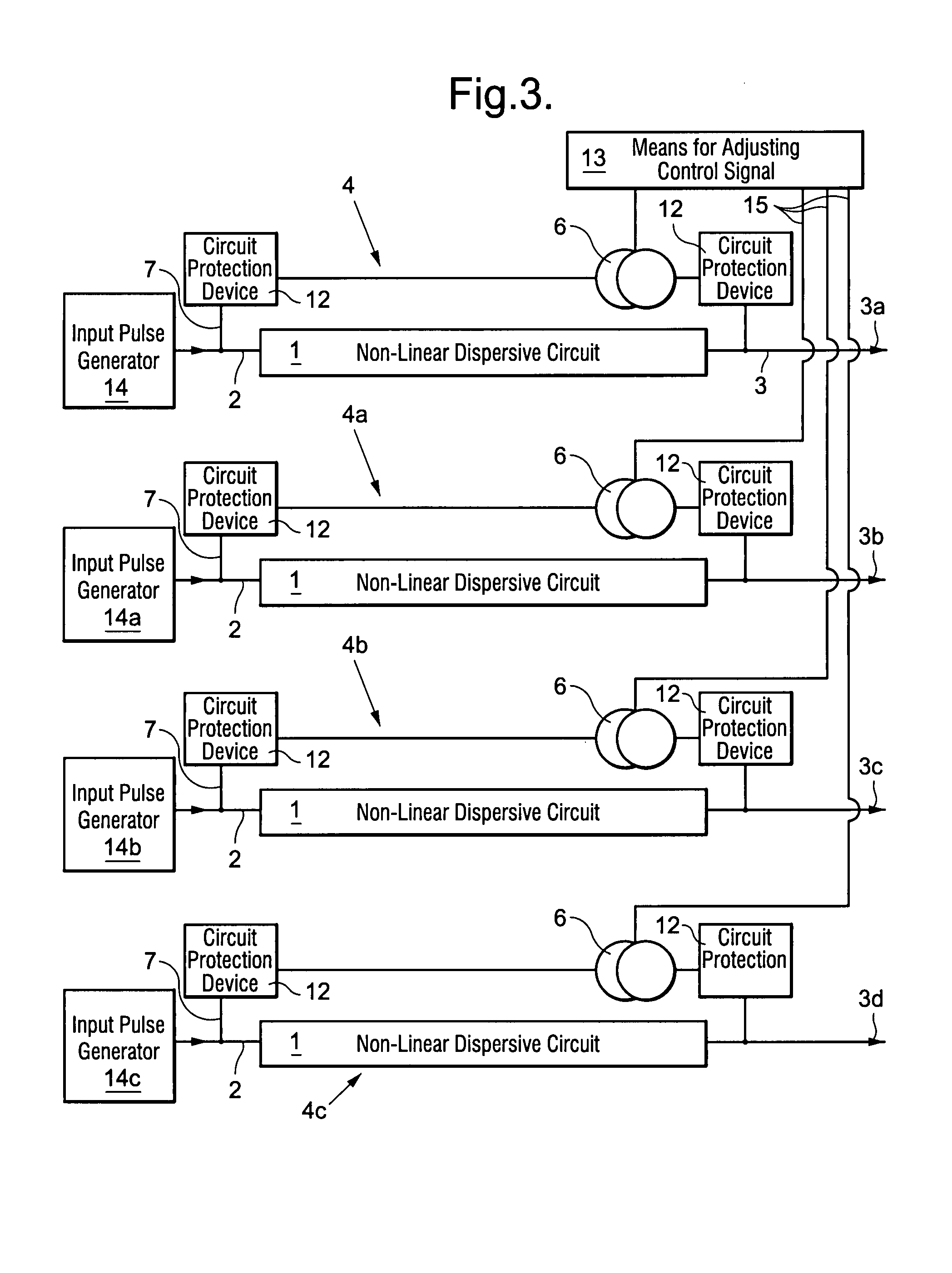 Phased array radio frequency pulse generator