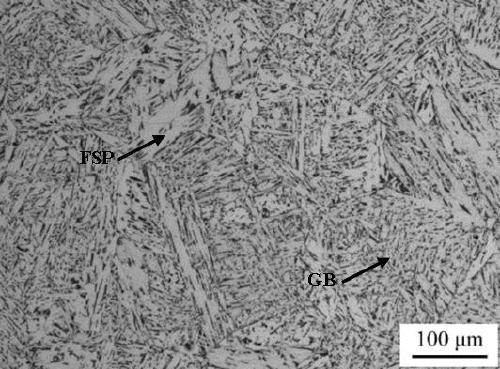 A non-quenched and tempered high-strength steel plate resistant to large heat input welding and its manufacturing method