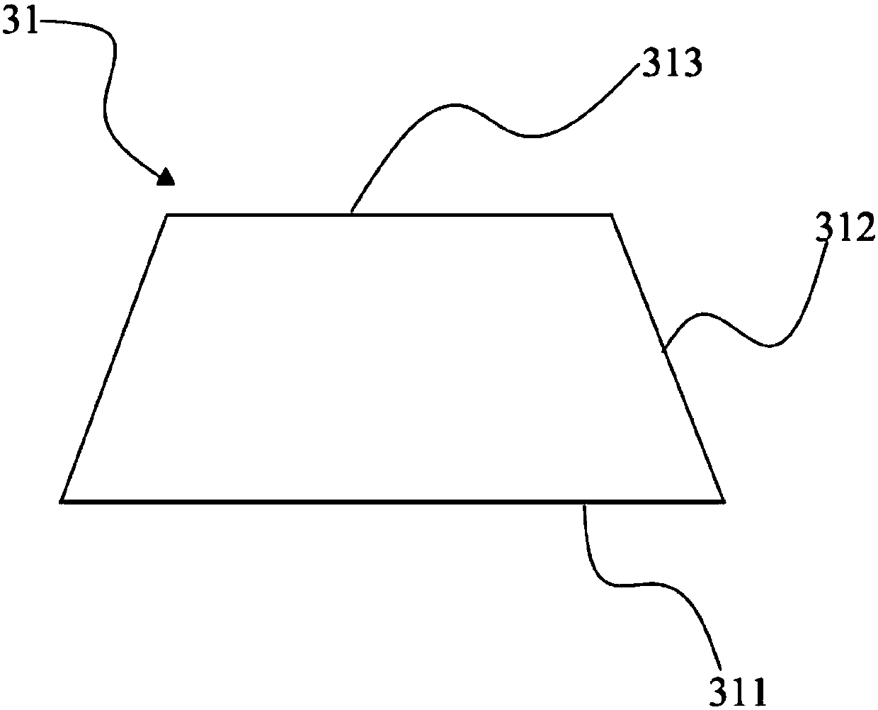 Glass rear cover and making method thereof