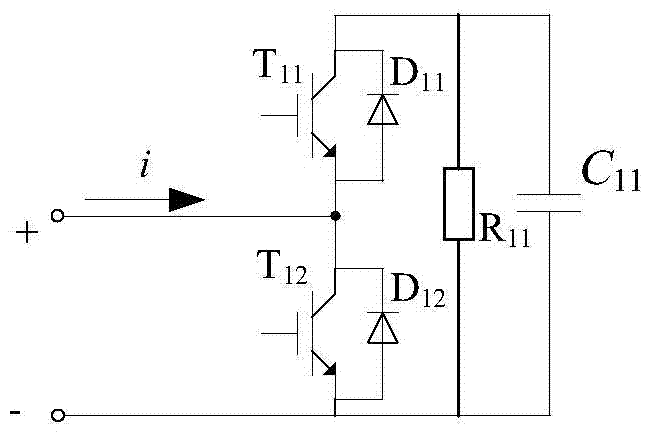 Modular multilevel converter single-phase inverting test circuit and test method thereof