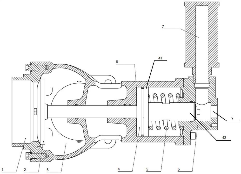 Oil-free screw compressor and air inlet valve thereof