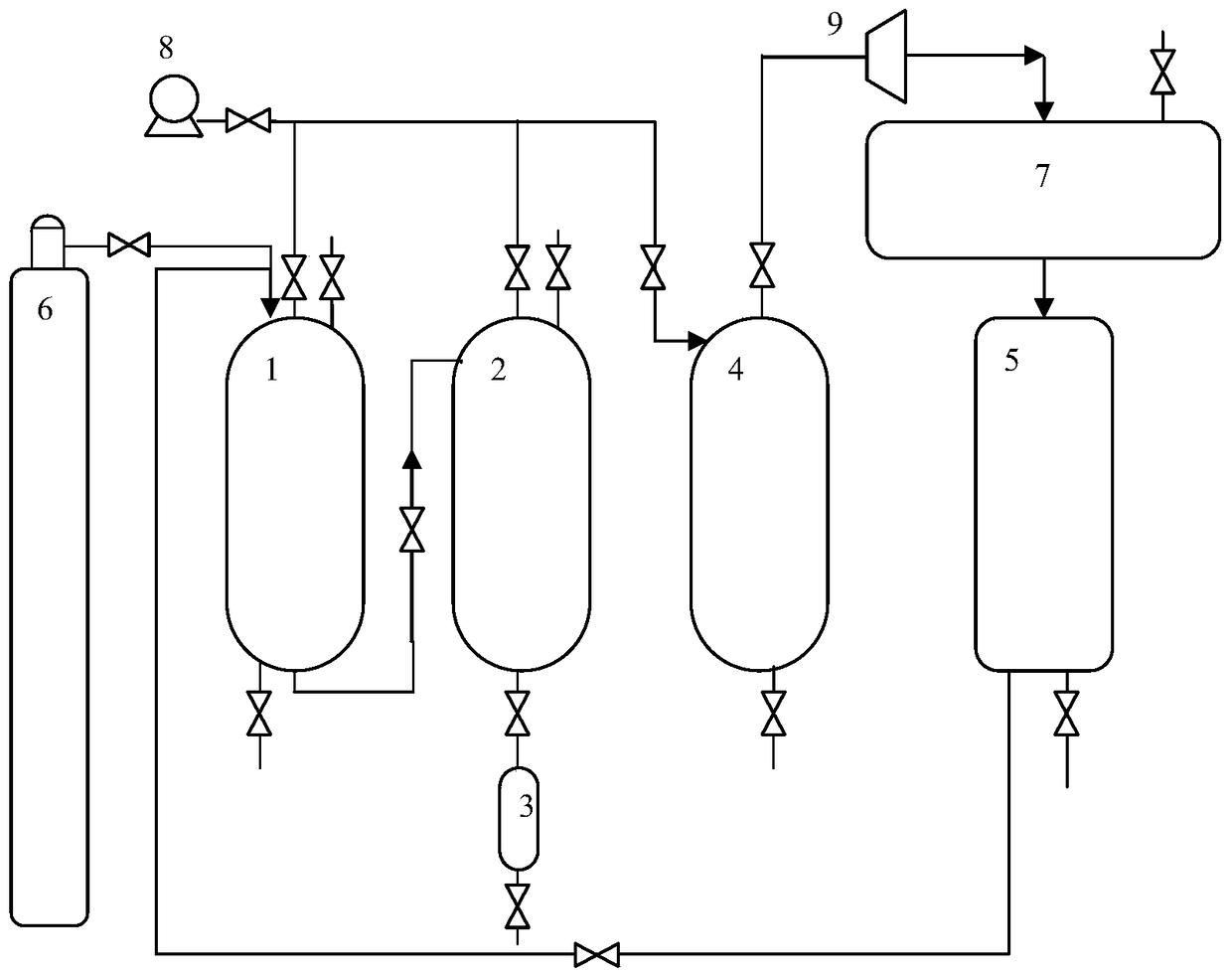 A method for extracting tomato pomace by subcritical fluid