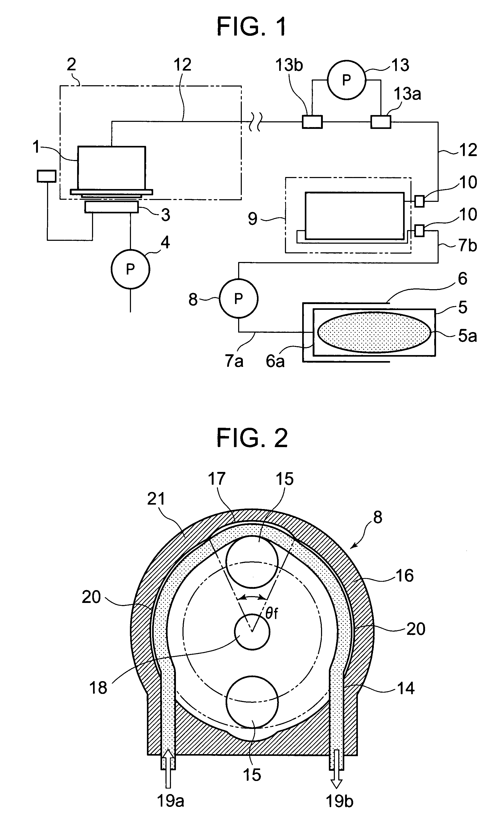 Tube Pump, Ink Jet Recording Device, and Ink Feeding Method