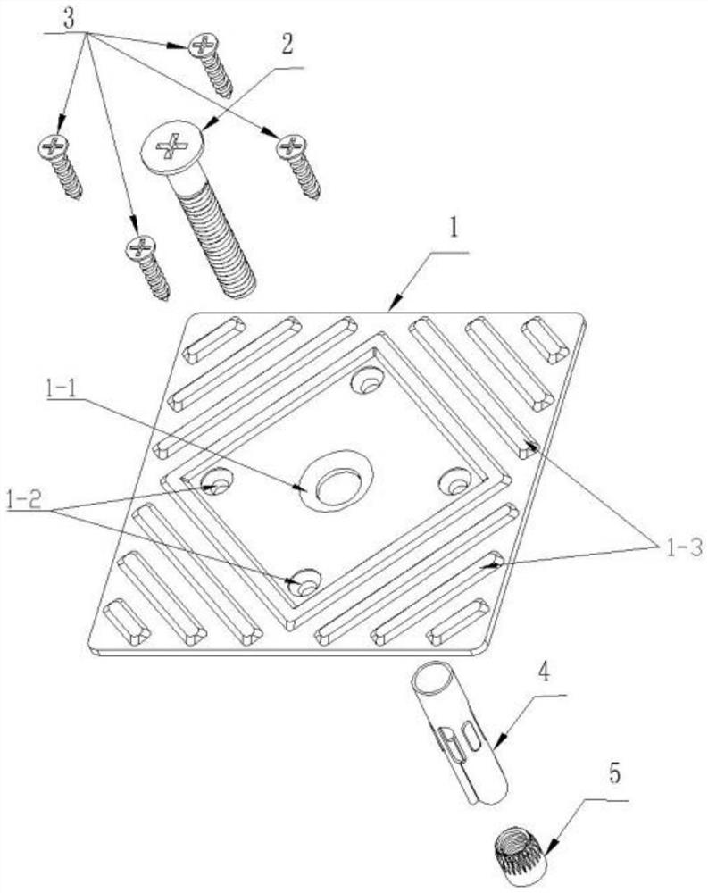 Ceramic tile attaching method and spacer