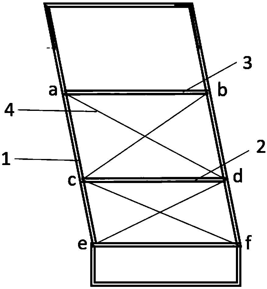 Novel passenger car collision energy absorption safe frame structure