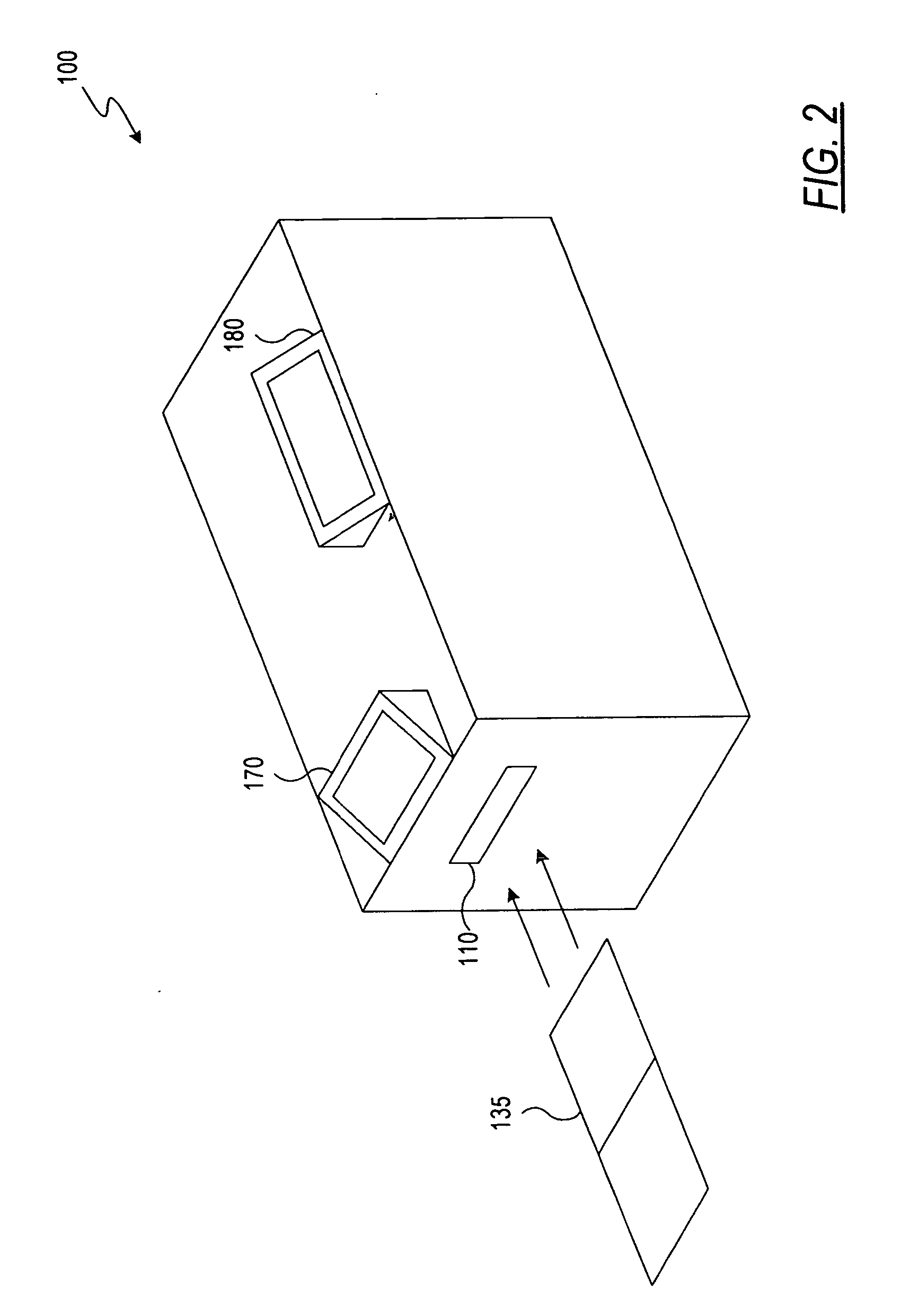 Document processing system using full image scanning