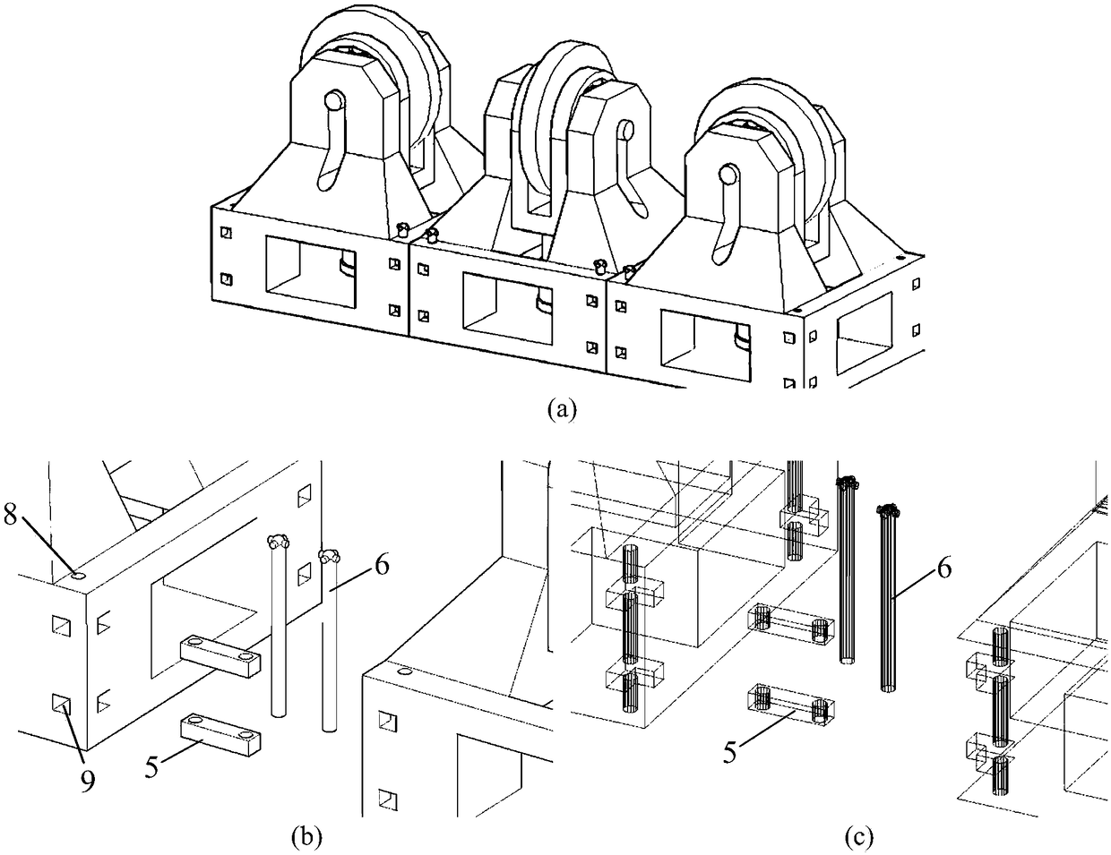 Arch foot maintenance device and maintenance method for realizing arch foot multi-degree-of-freedom displacement