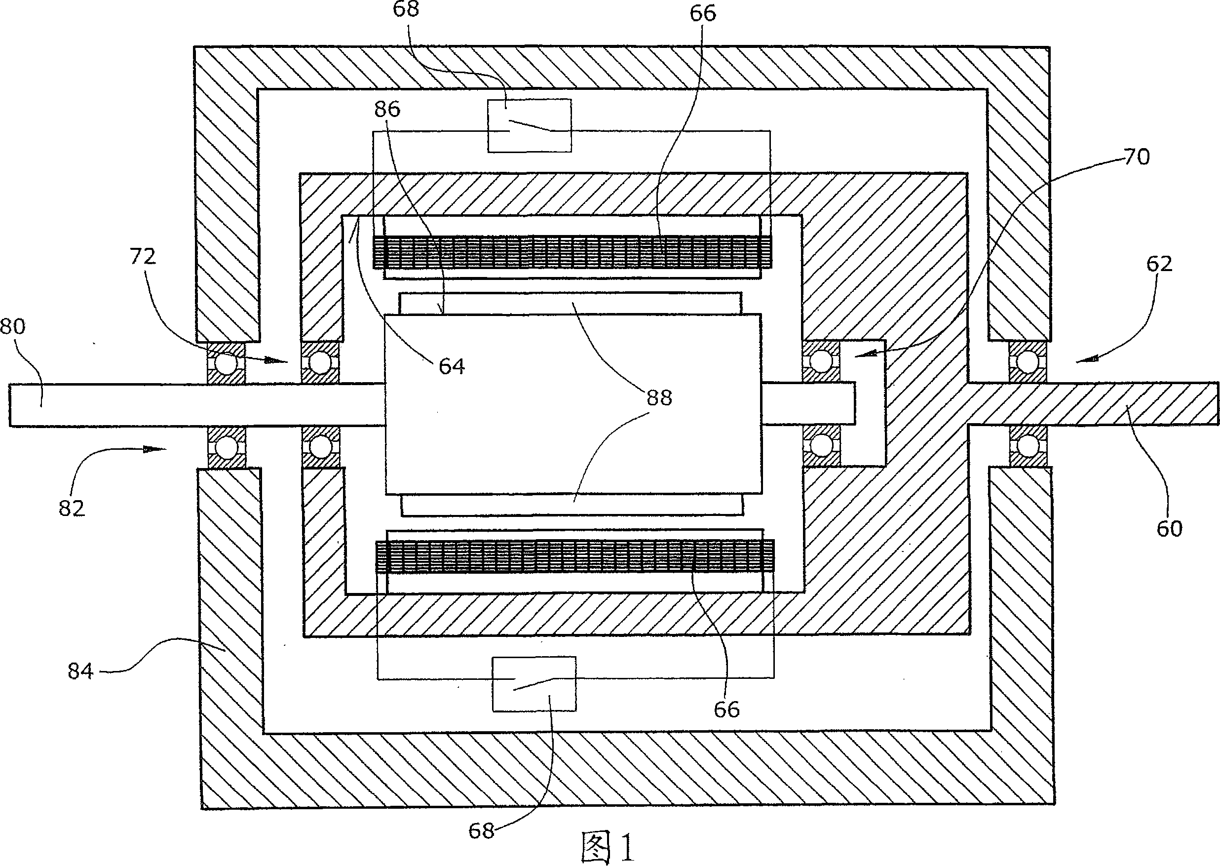 Electrical gearbox with continuous variation