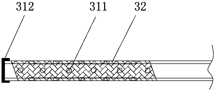 Fast leaking stoppage device and leaking stoppage method for strongly-permeable and loose stratum