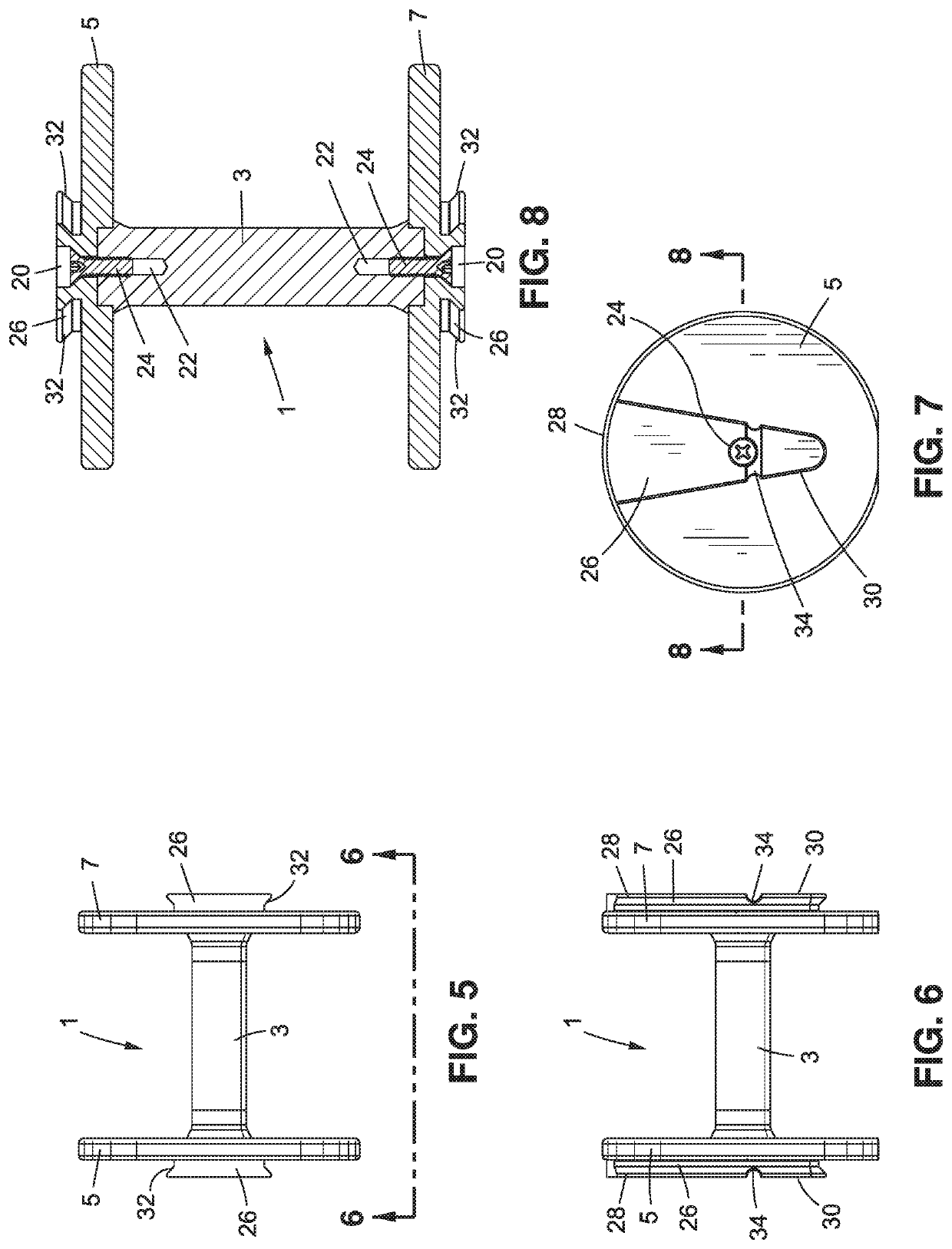 Dumbbell weight training device having selectively connected weight plates