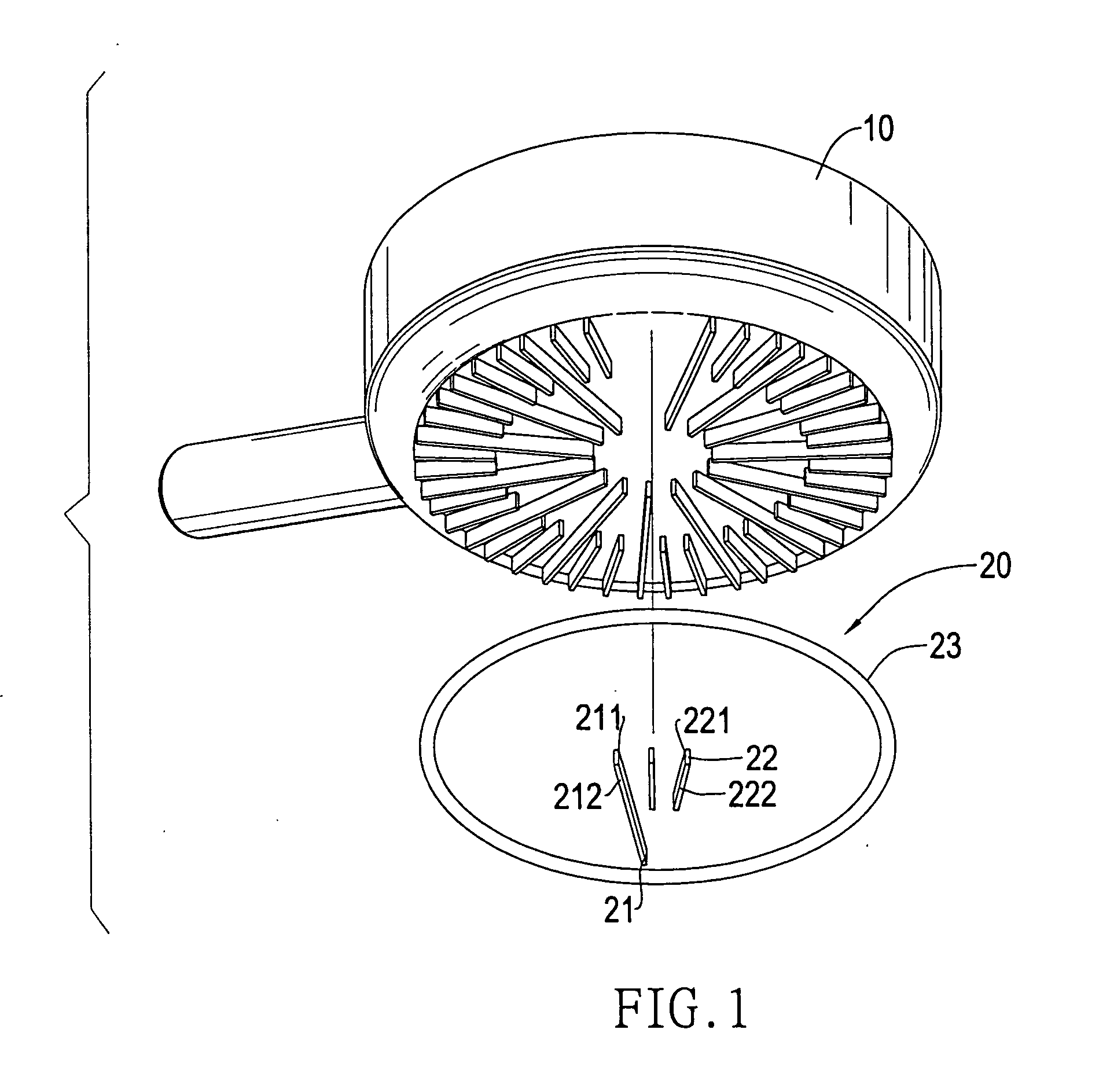Container having a heat concentration assembly securely formed on a bottom of the container