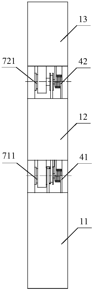 Shaft-moving helical synchrolocking adaptive robotic finger device