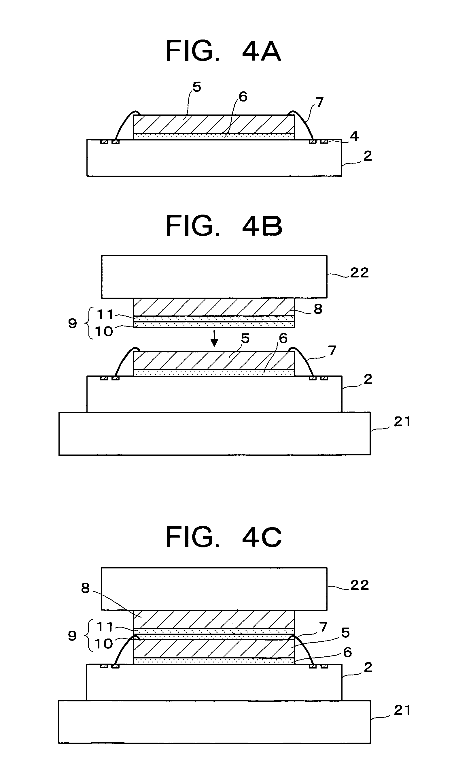 Stacked electronic component and manufacturing method thereof