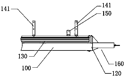 Suspension-type side rotation and reverse rotation intelligent ultrasonic shot indication system