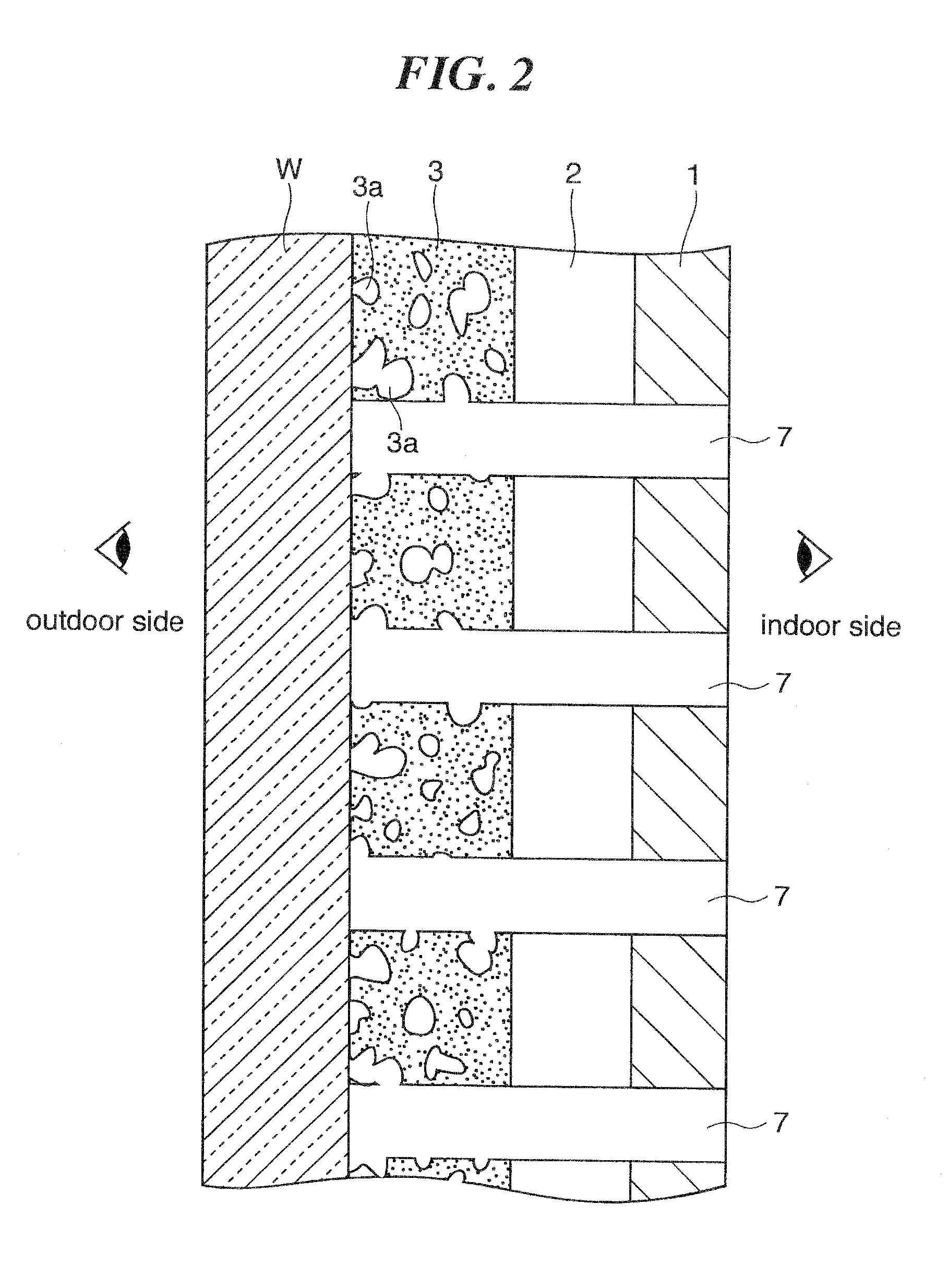 One way vision film for ink jet printing, printing film, and method for producing them