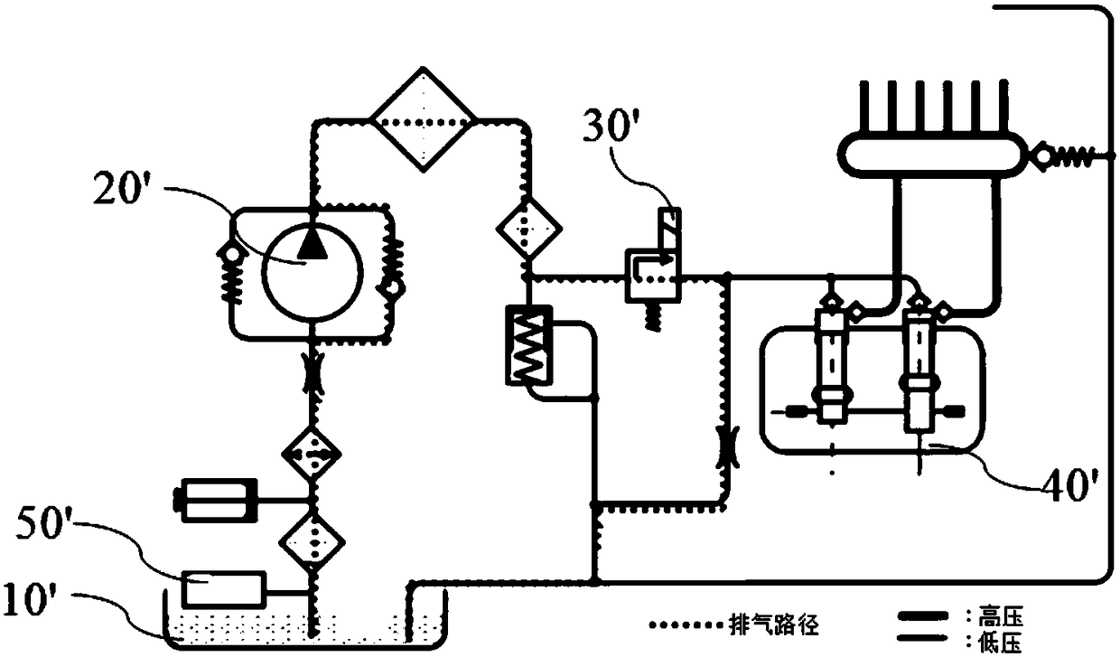 Engine fuel system and engine
