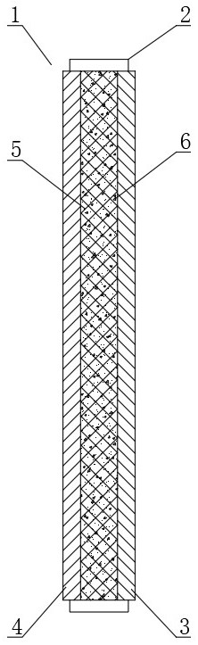 Environment-friendly wooden fireproof door and preparation method thereof