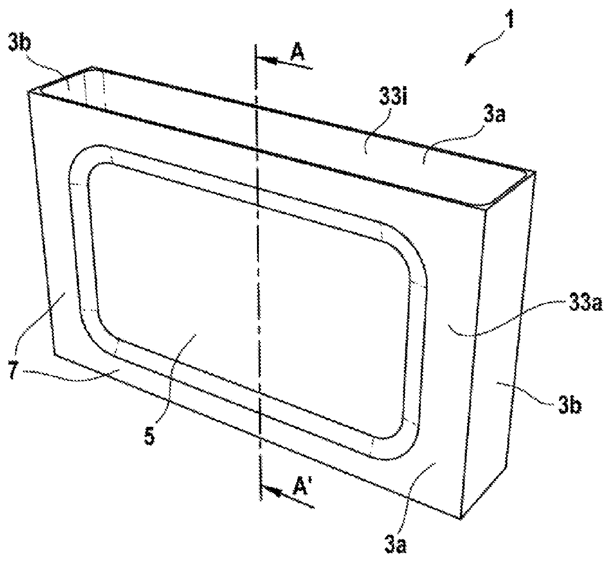Insulating molding for a battery cell