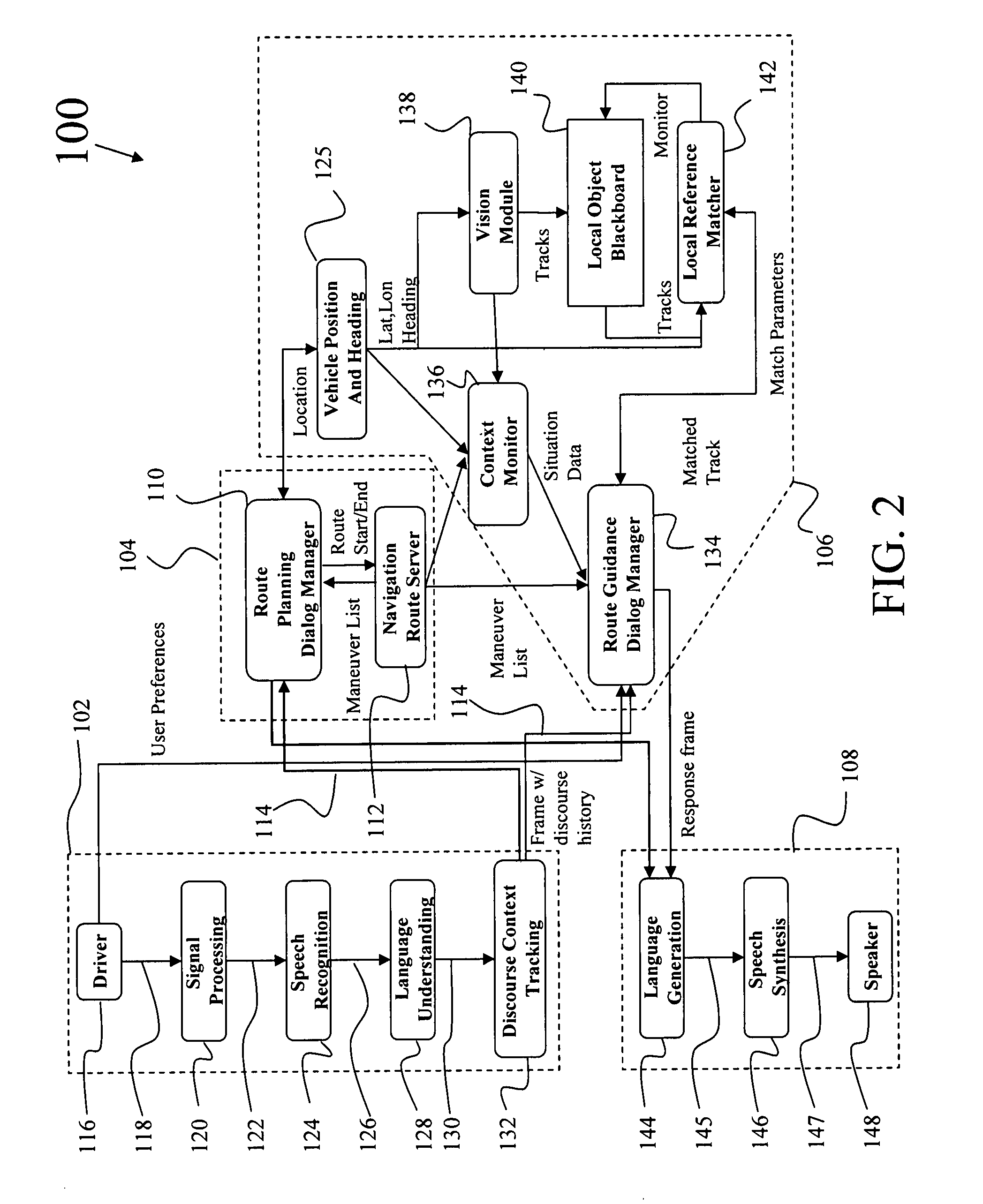 System and method for using context in navigation dialog