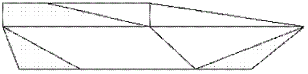 Polyhedron main substrate, manufacturing method and processing method thereof