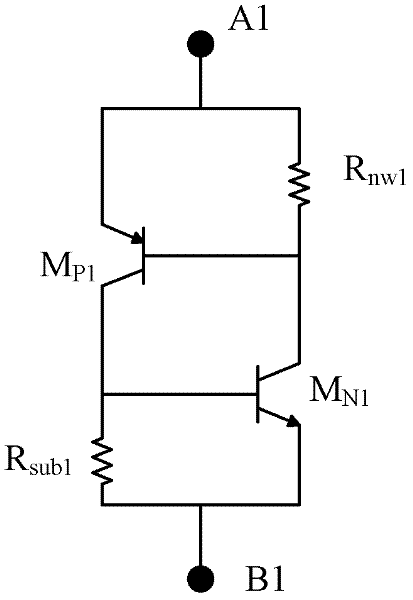 Thyristor with high hold voltage and low triggering voltage ESD (electronstatic discharge) characteristic