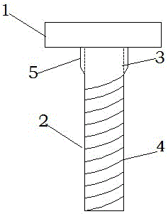 Fastening bolt