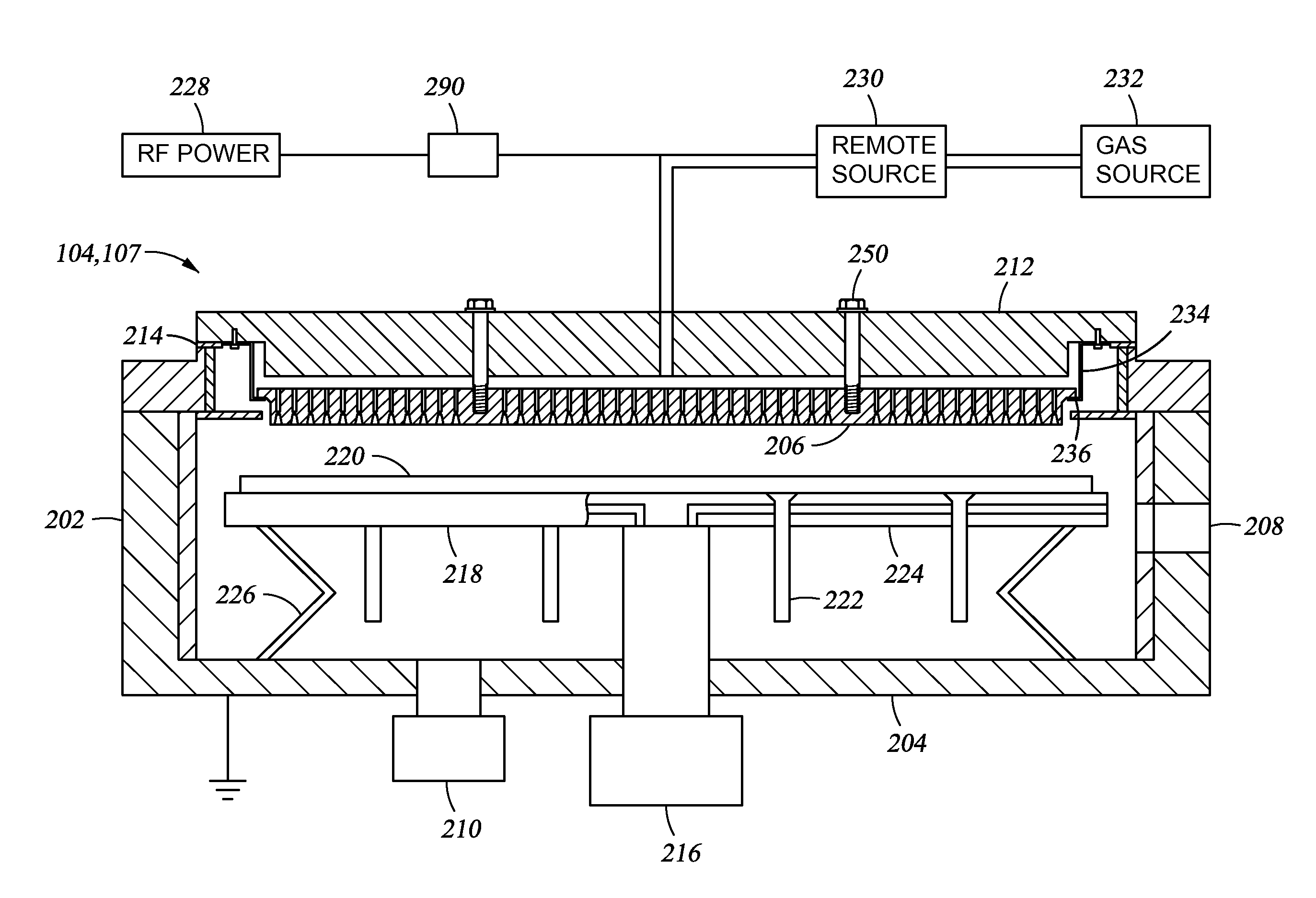 Load lock chamber with slit valve doors