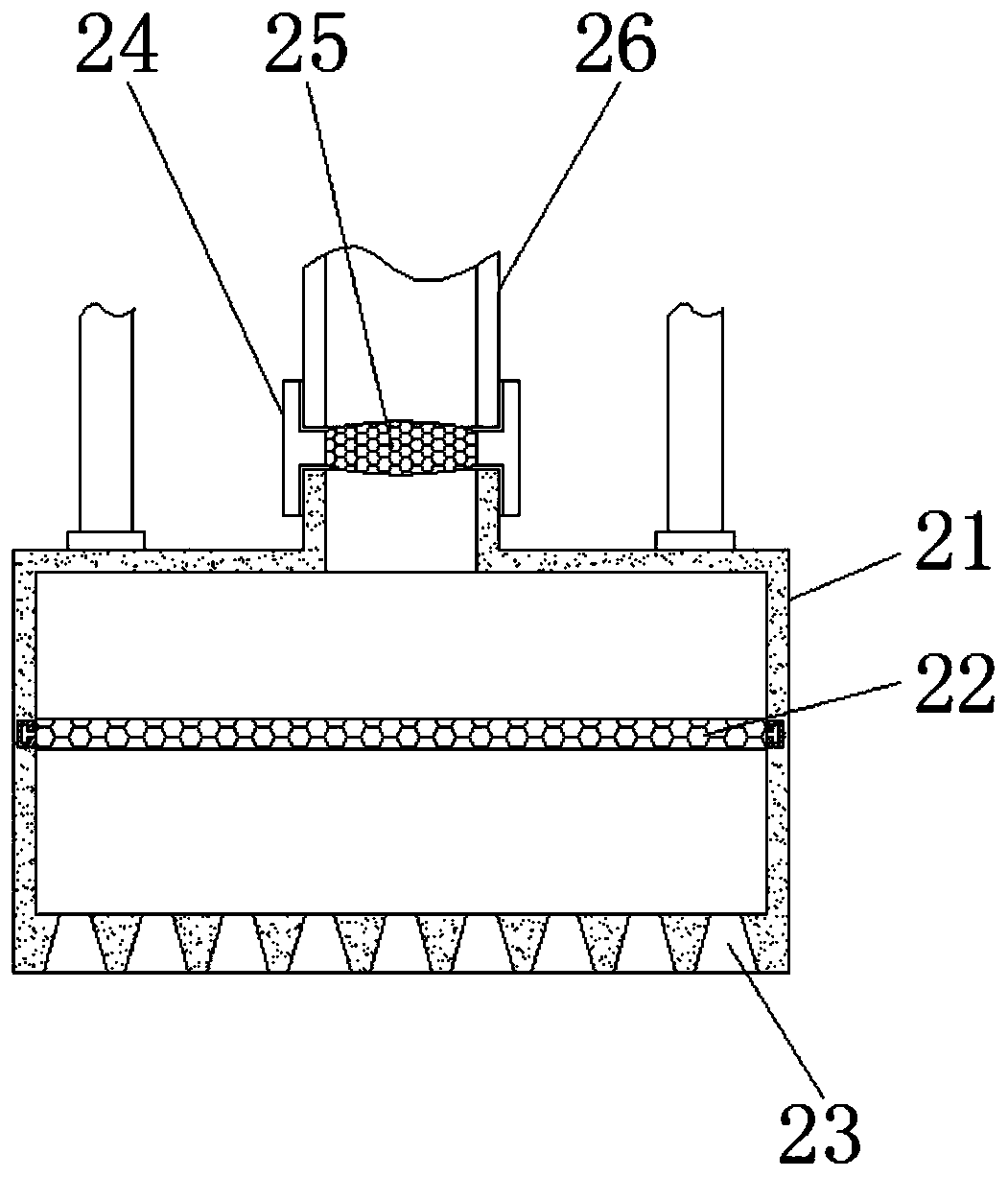 Anti-sideslip carding device for carpet textile production