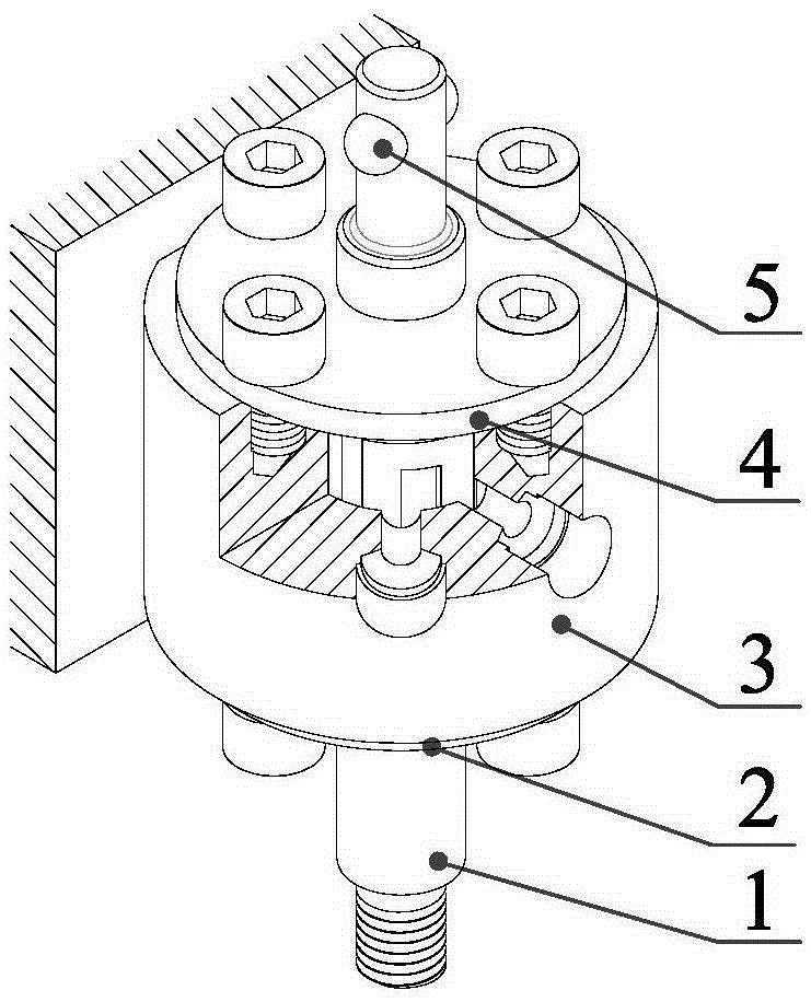 Double degree of freedom hydraulic cylinder