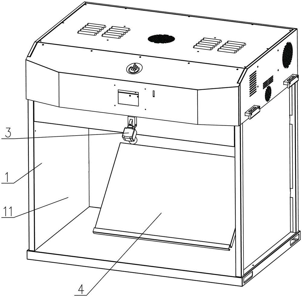 Standard light source color observation box