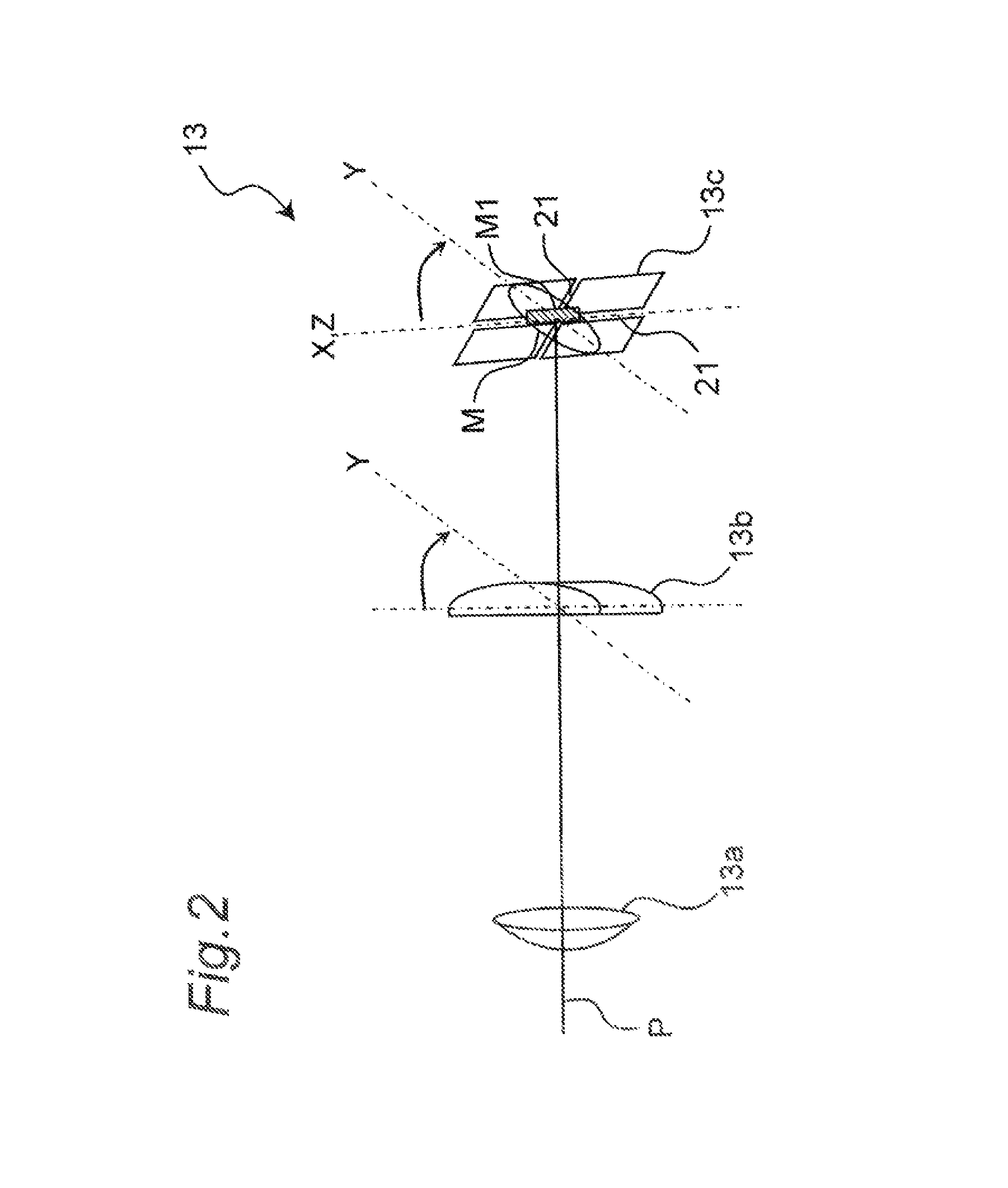 Focus optical system and optical disc master exposure apparatus