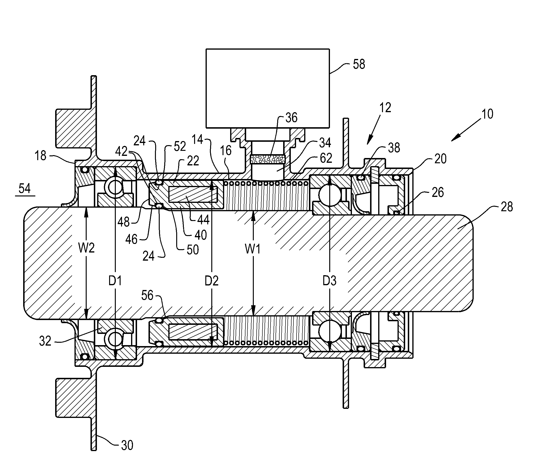 Seal assembly for a sterile environment