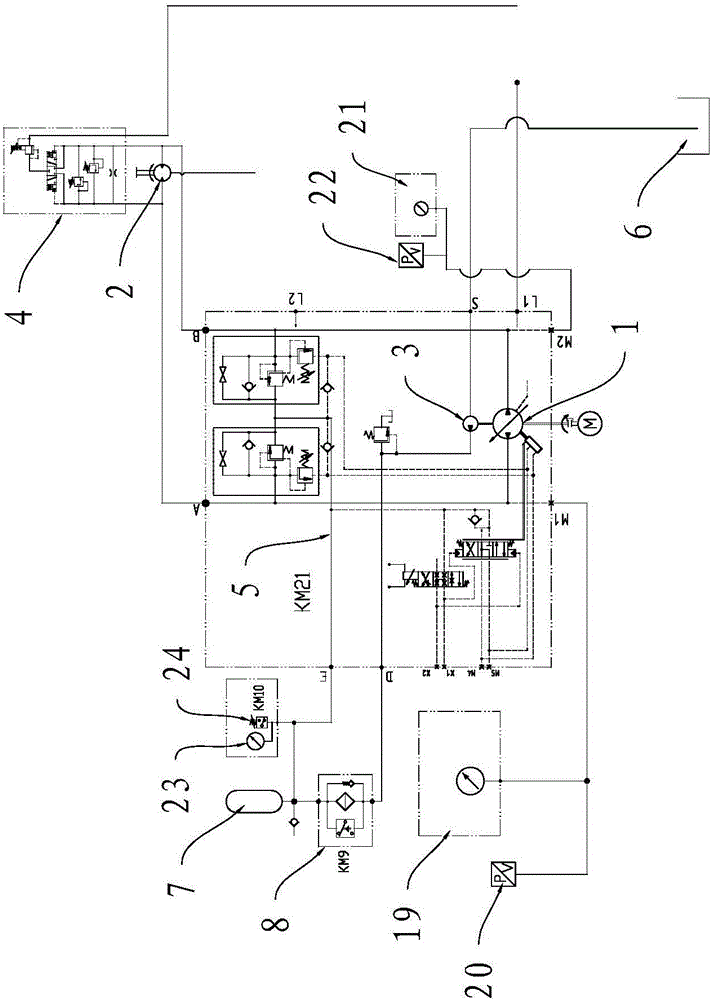 Four-axis shearing crusher