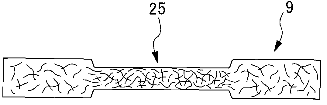 Stretchable non-woven fabric, absorbent article and absorbent article manufacturing method