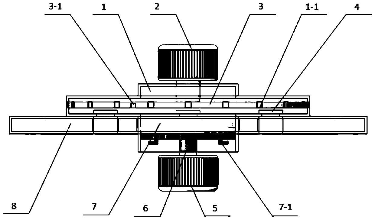 Disc type aircraft taking high pressure gas as power