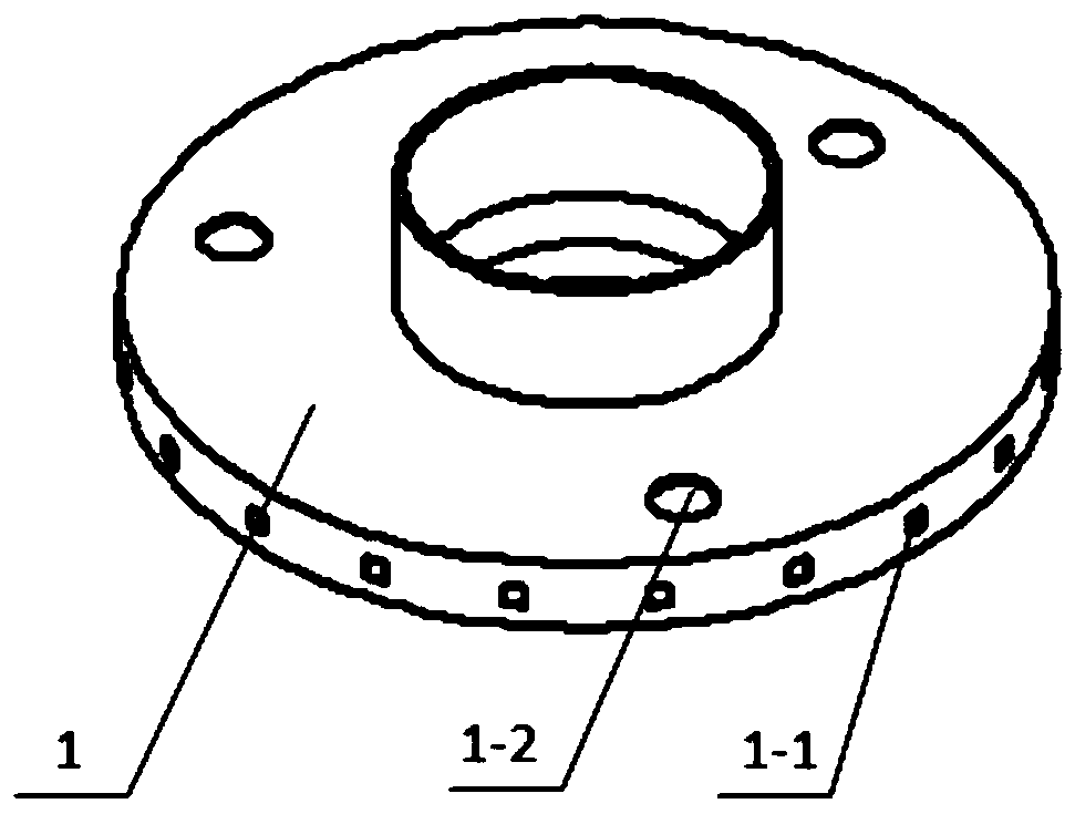 Disc type aircraft taking high pressure gas as power