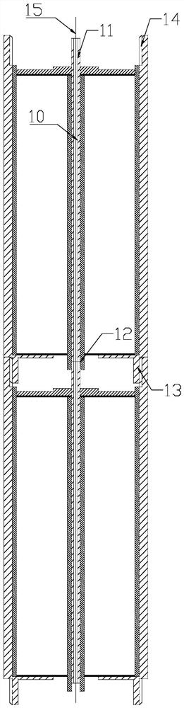 Ultrahigh-voltage coaxial thin-film capacitor, parallel capacitor device and application in high-energy electric pulse energy storage equipment