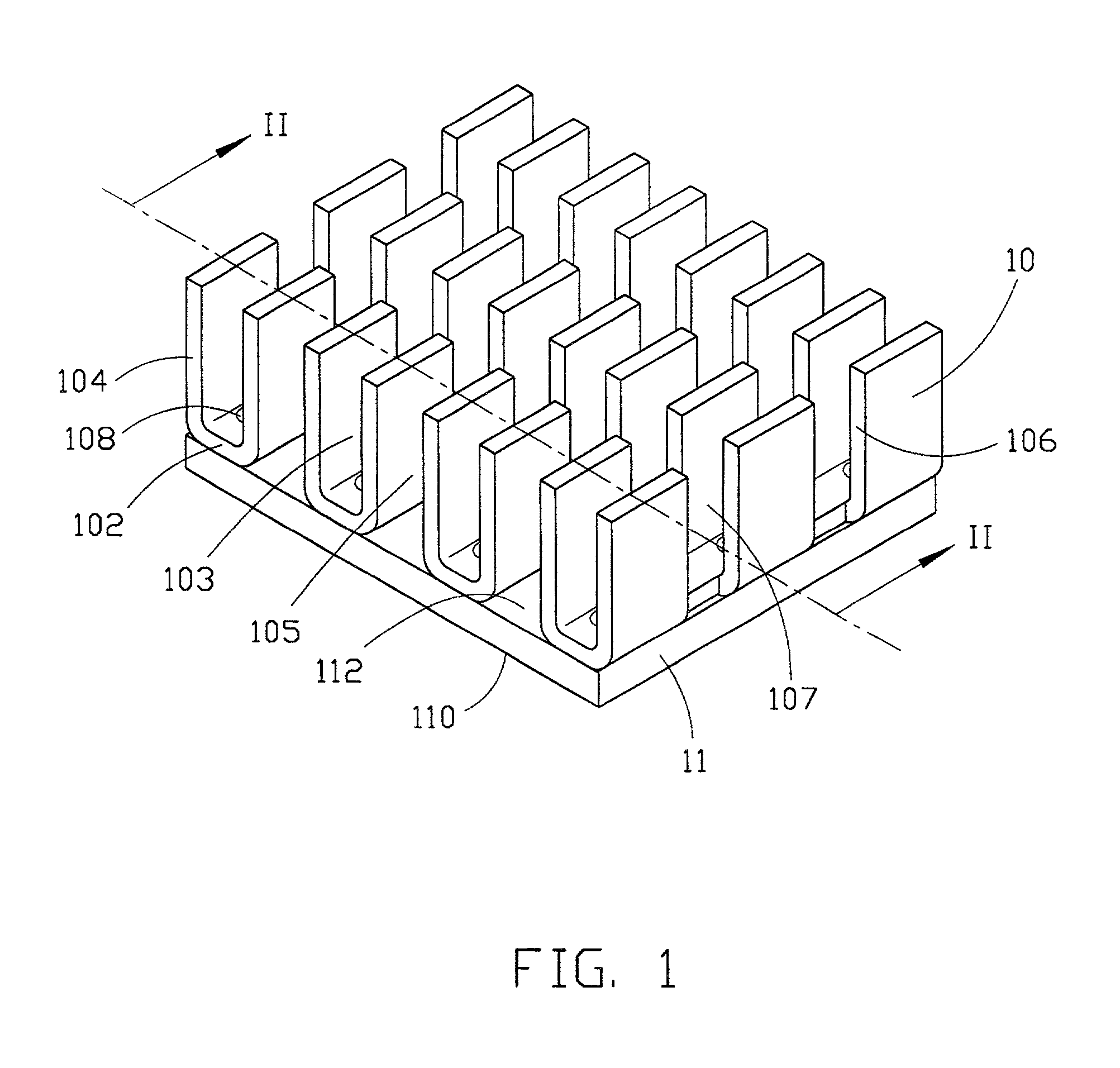 Heat sink and method for making the same