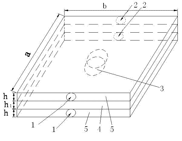 Double-nozzle flat type micro-combustion chamber based on hydrocarbon fuel