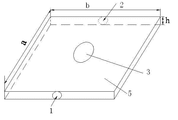 Double-nozzle flat type micro-combustion chamber based on hydrocarbon fuel
