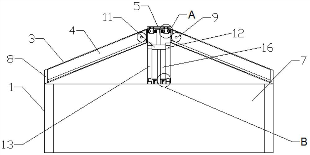 Automobile protection device capable of coping with hail attacks