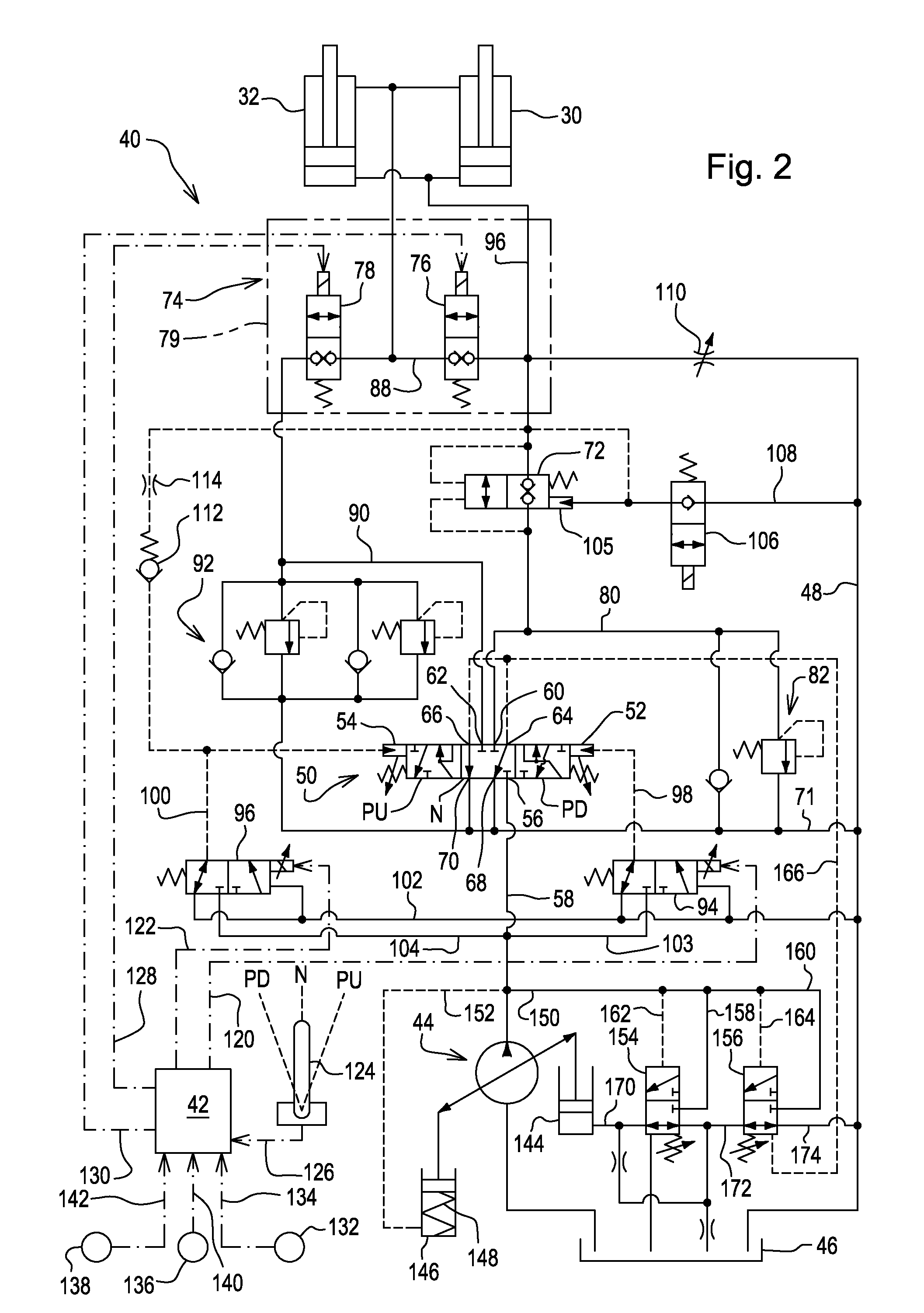 Regenerative Hydraulic Circuit For Dump Truck Bin Lift Cylinder