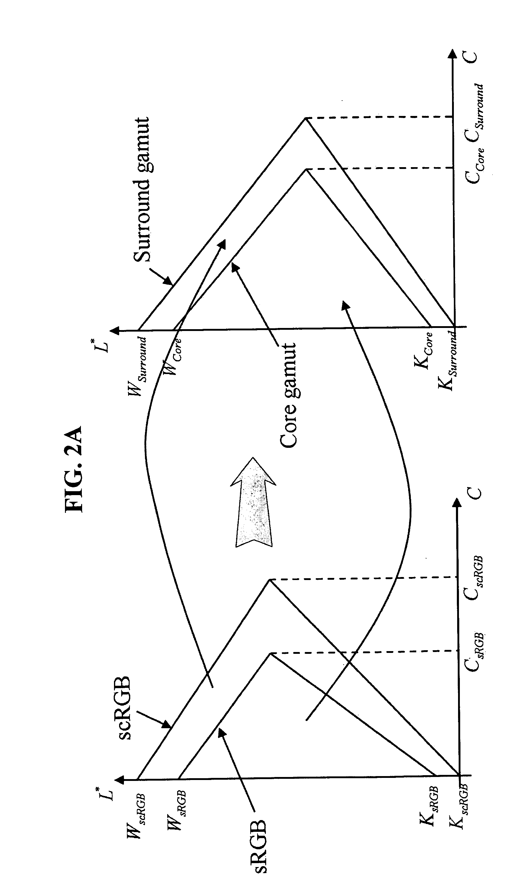 Apparatus and method of mapping color gamut