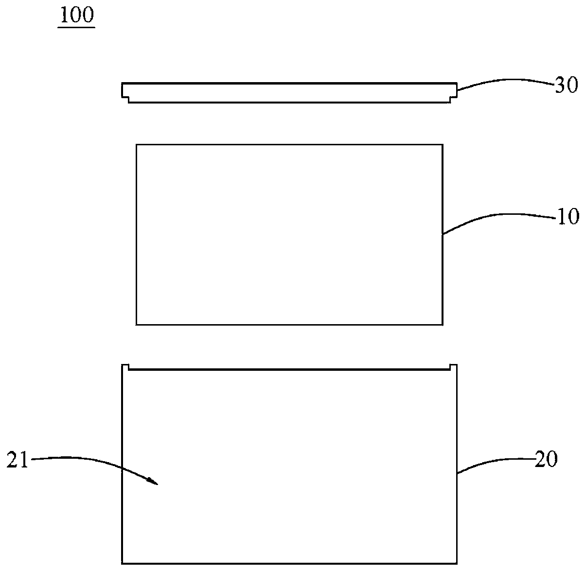 Battery top cover reinforcing structure