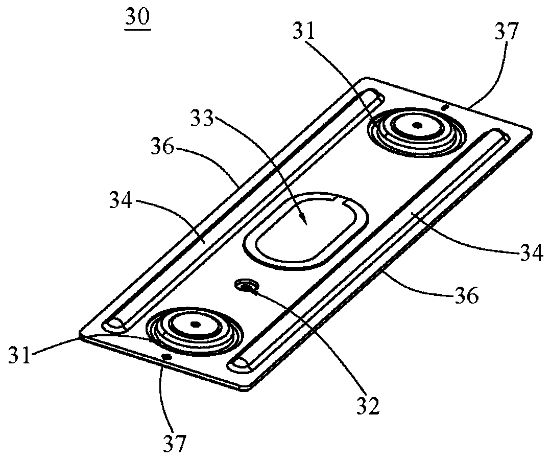 Battery top cover reinforcing structure