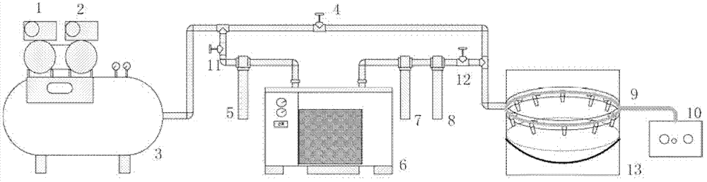 Dustproof frost-proof optical telescope system in direct contact with atmosphere