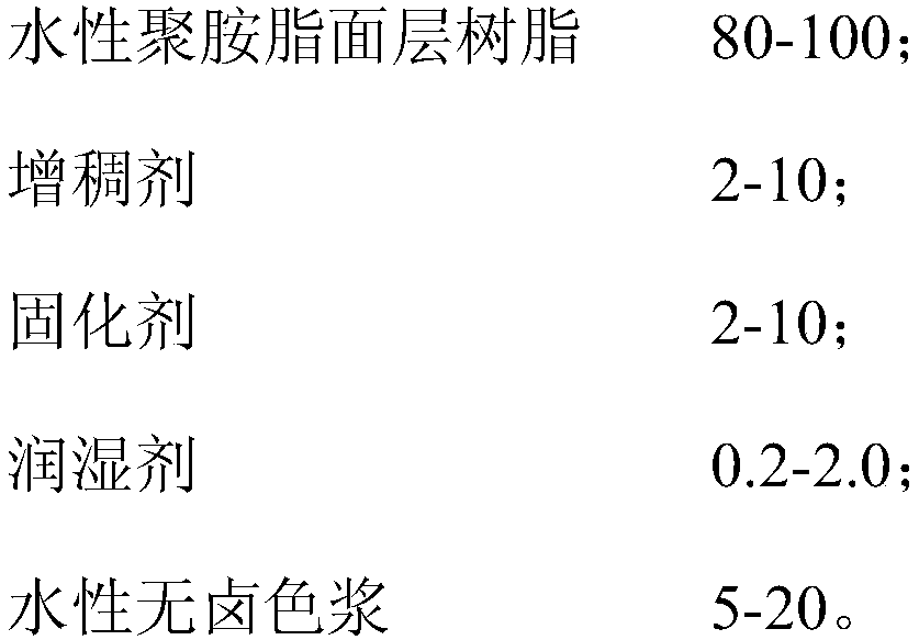 Aqueous earphone sleeve leather and preparation method thereof