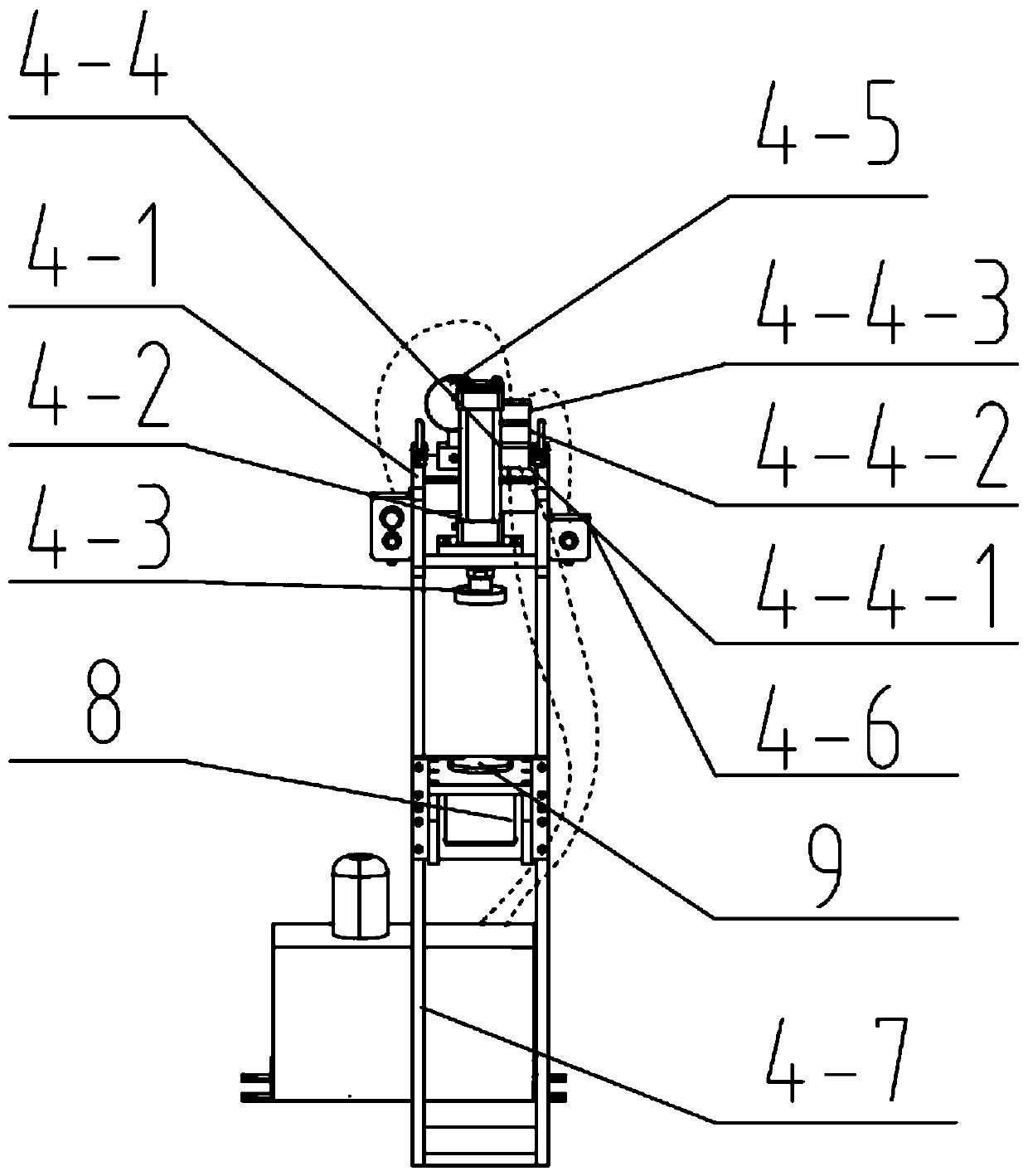 A kind of oil pressure shock absorber joint pressure testing equipment and testing method