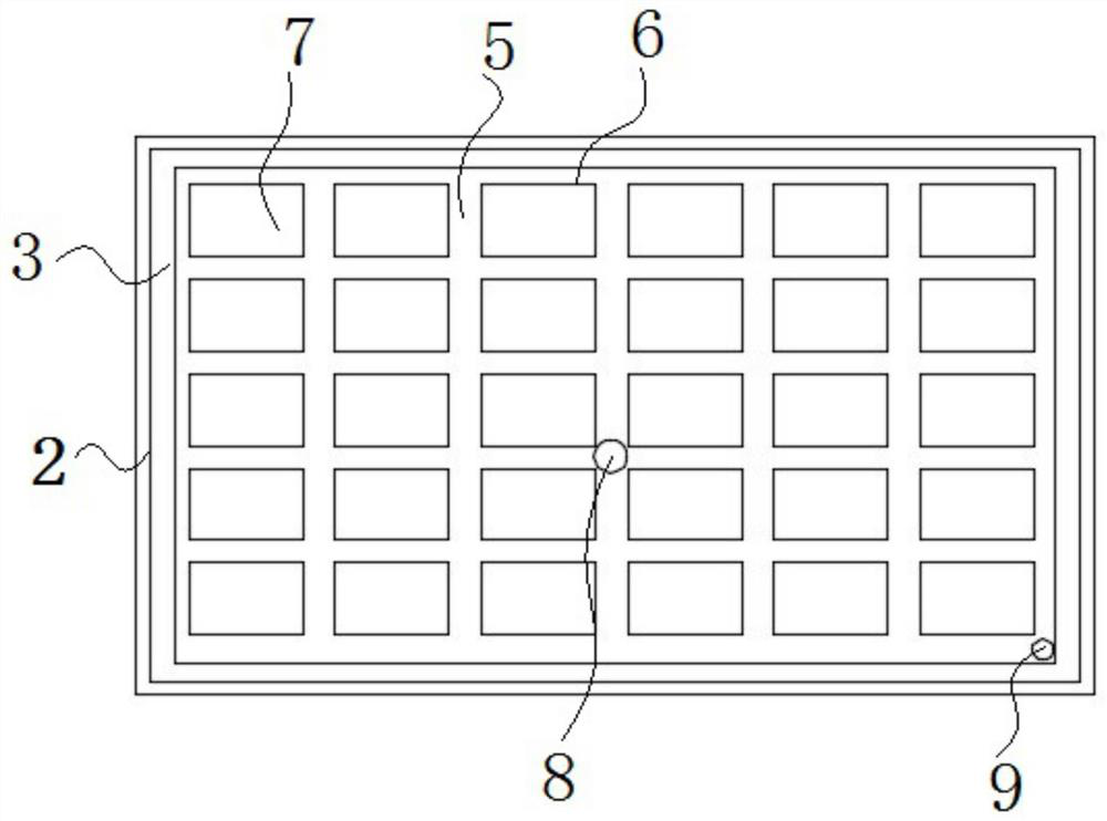 Assembly type floor heating bathroom waterproof plate structure